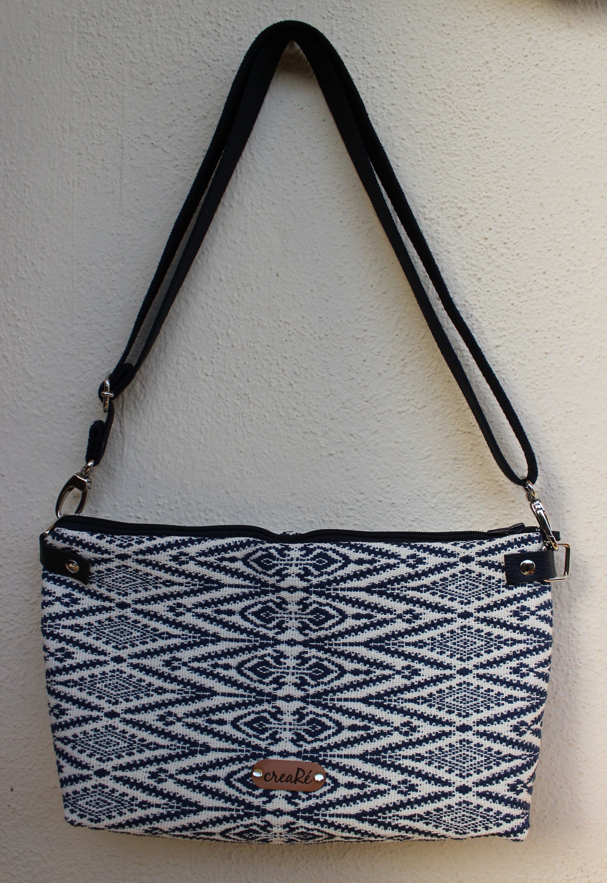 BORSA A TRACOLLA blu navy