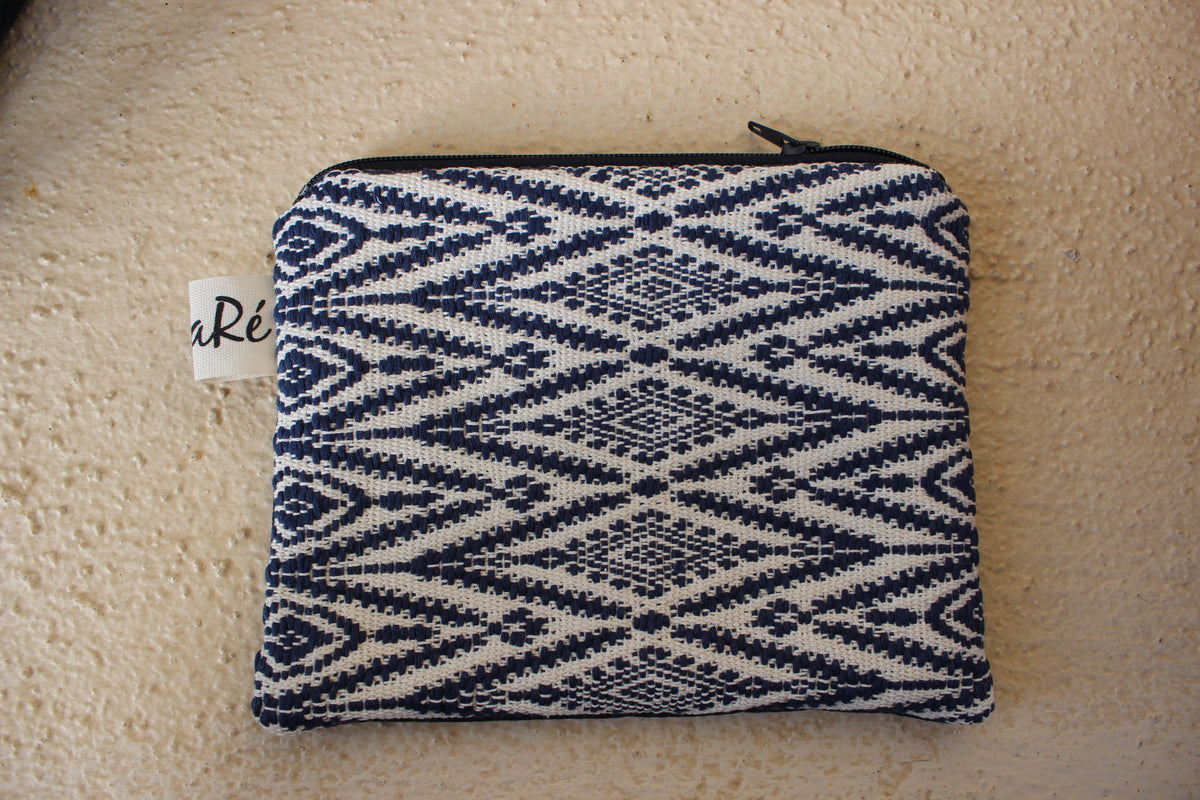 Pochettina blu navy