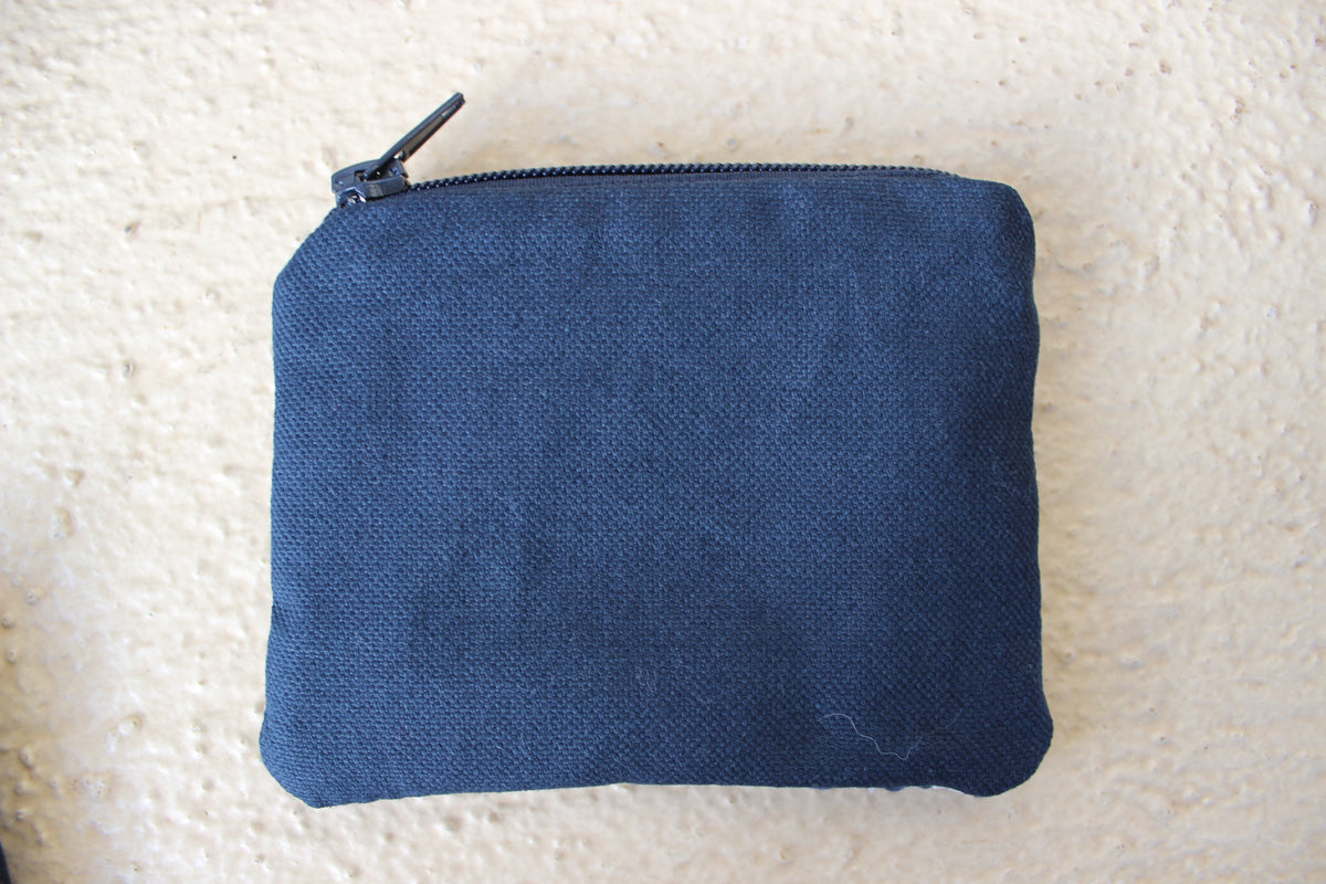 Porta Tessere  blu navy